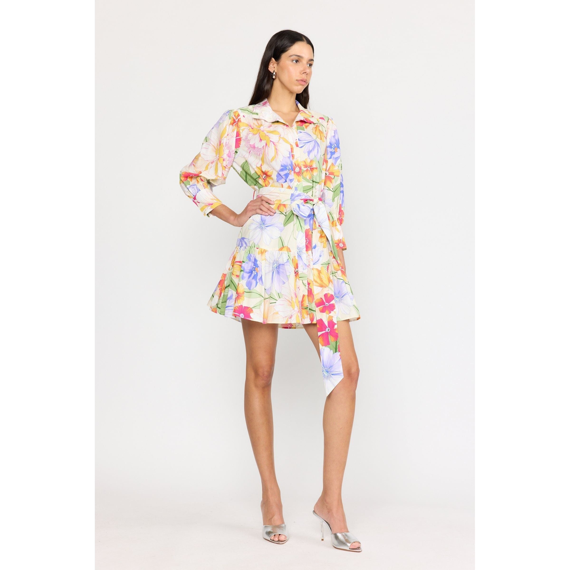 Christy Lynn Essie Dress White Bouquet