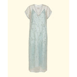 Forte Forte Firefly Embroidery Tulle Dress with Slip
