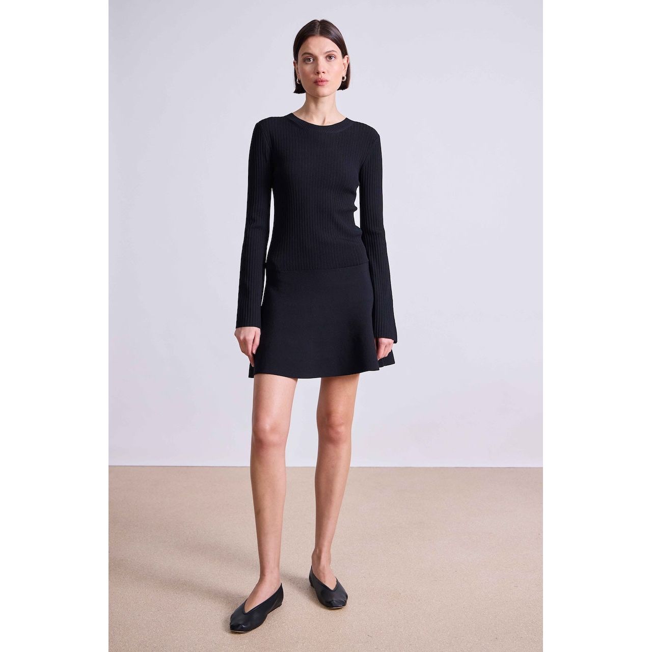 Light Gray Asra Mini Dress