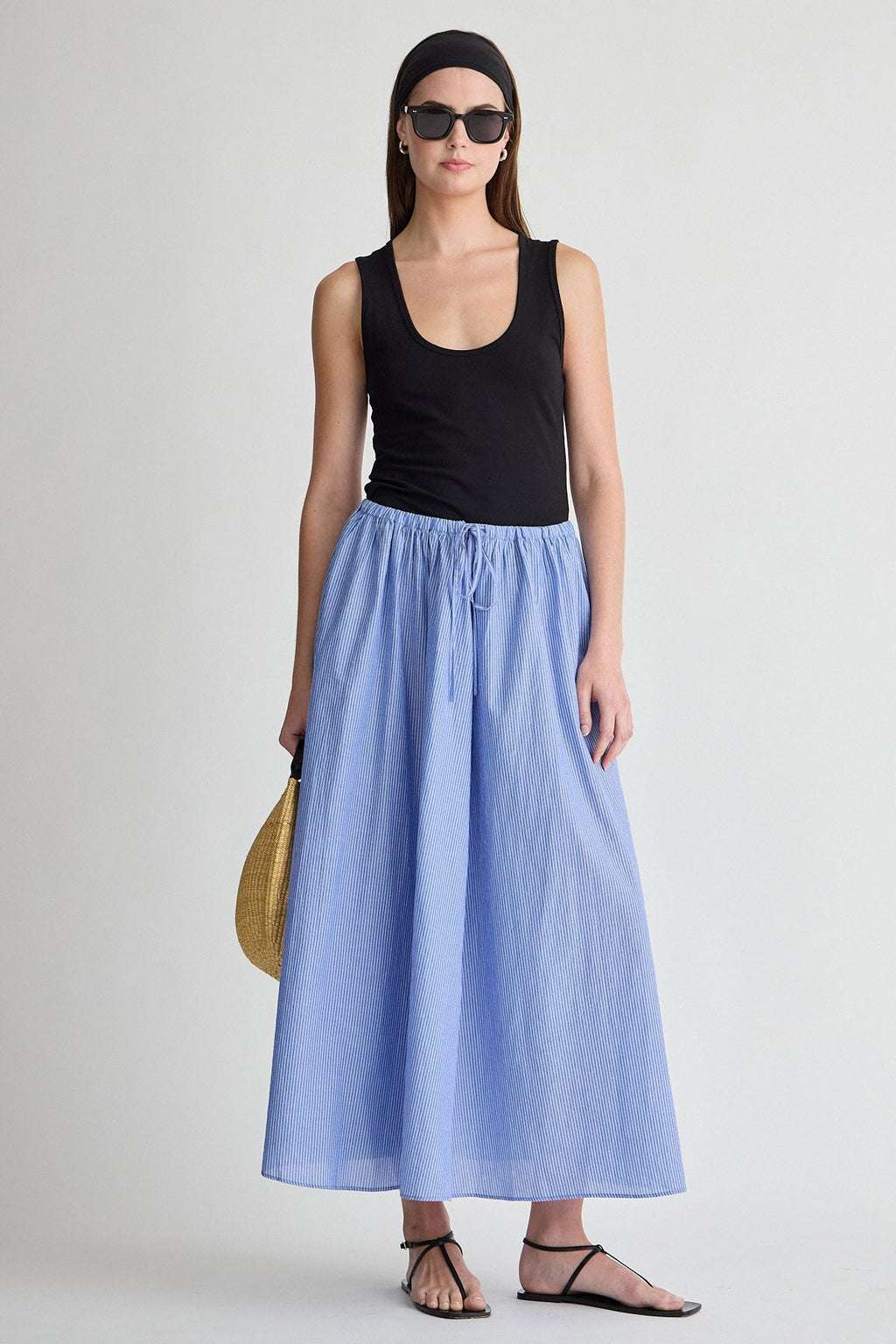 HANNE TIE MAXI SKIRT Apiece Apart