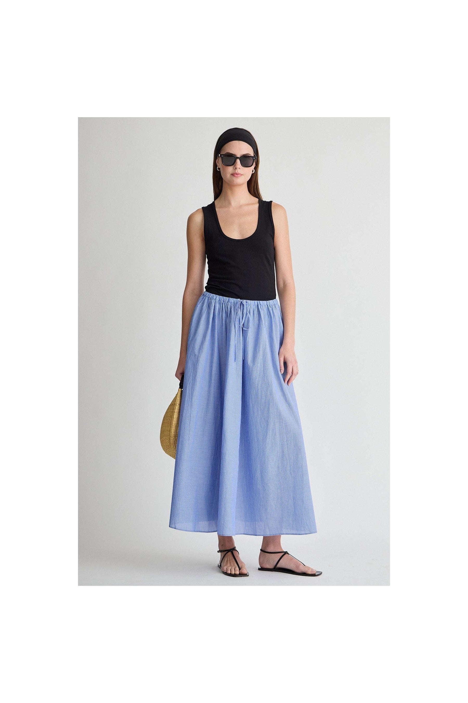 HANNE TIE MAXI SKIRT Apiece Apart
