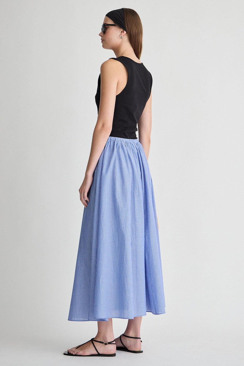 HANNE TIE MAXI SKIRT Apiece Apart