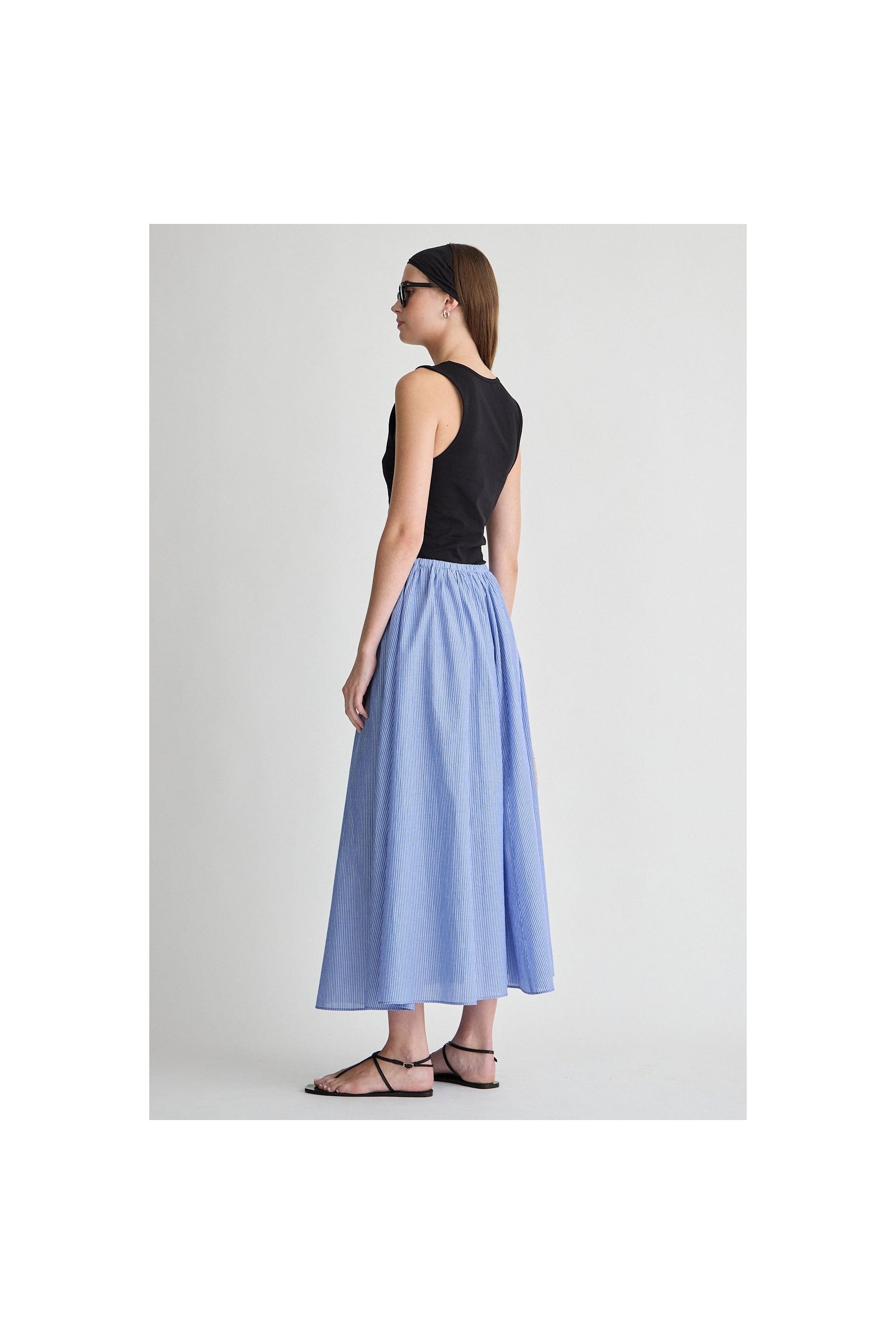 HANNE TIE MAXI SKIRT Apiece Apart