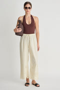 EMBROIDERED KARI PULL ON PANT Apiece Apart