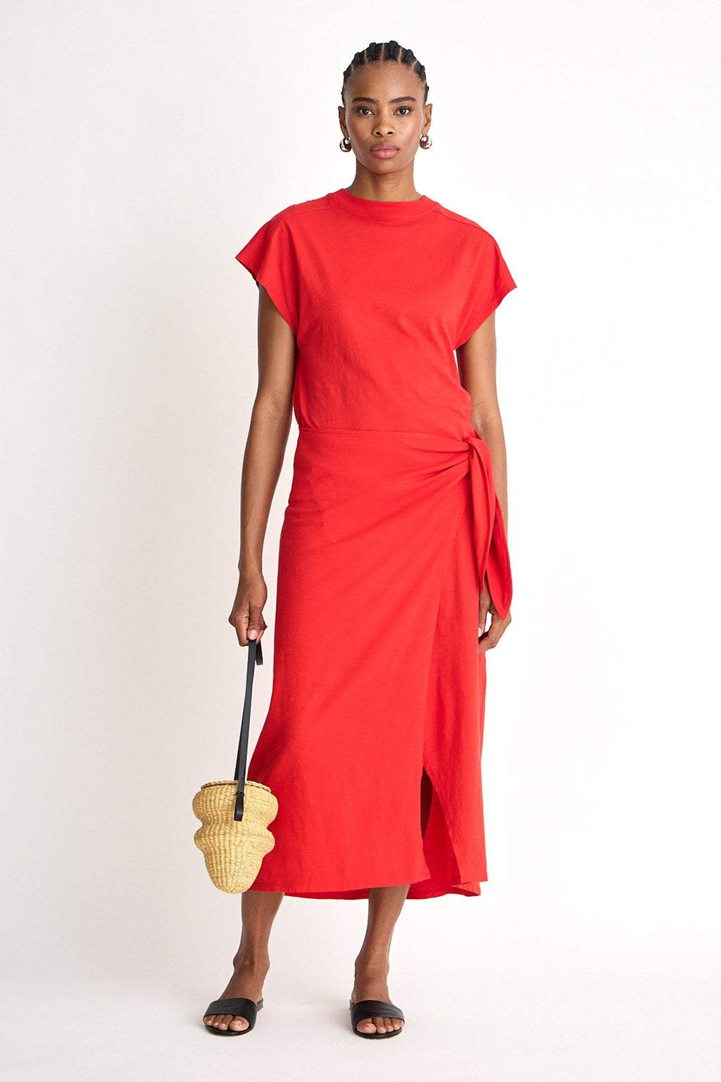 FUERTE WRAP DRESS Apiece Apart