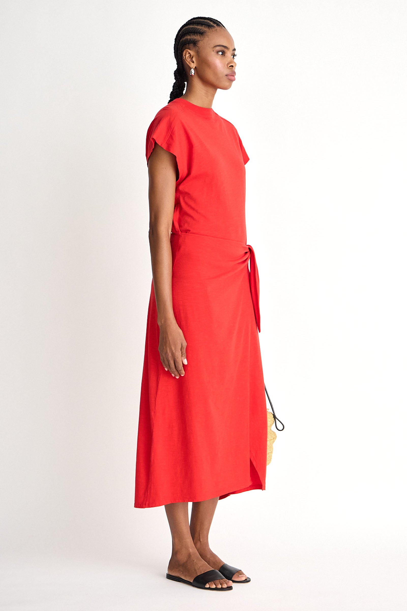 FUERTE WRAP DRESS Apiece Apart