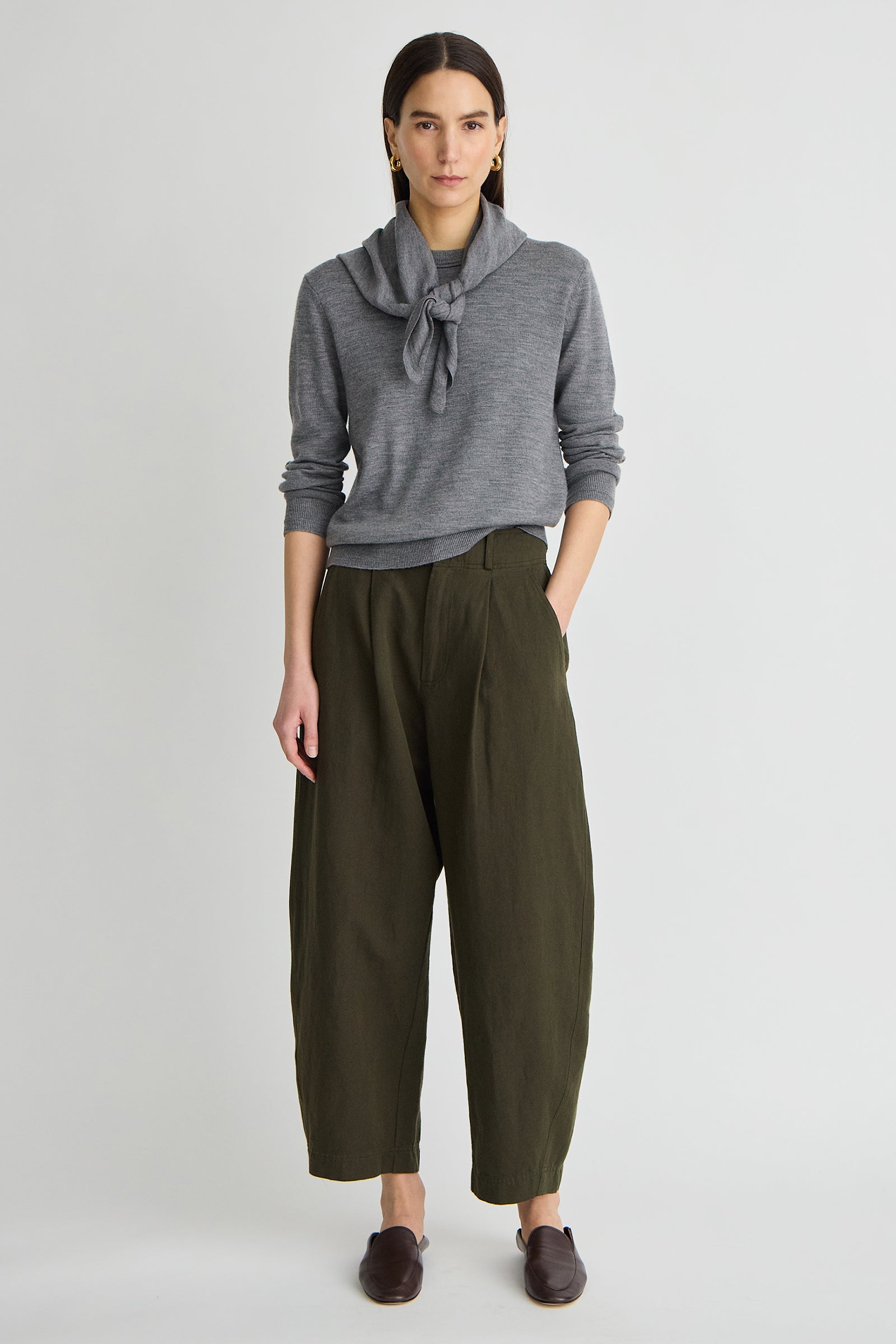 BARI CROP TROUSER Apiece Apart