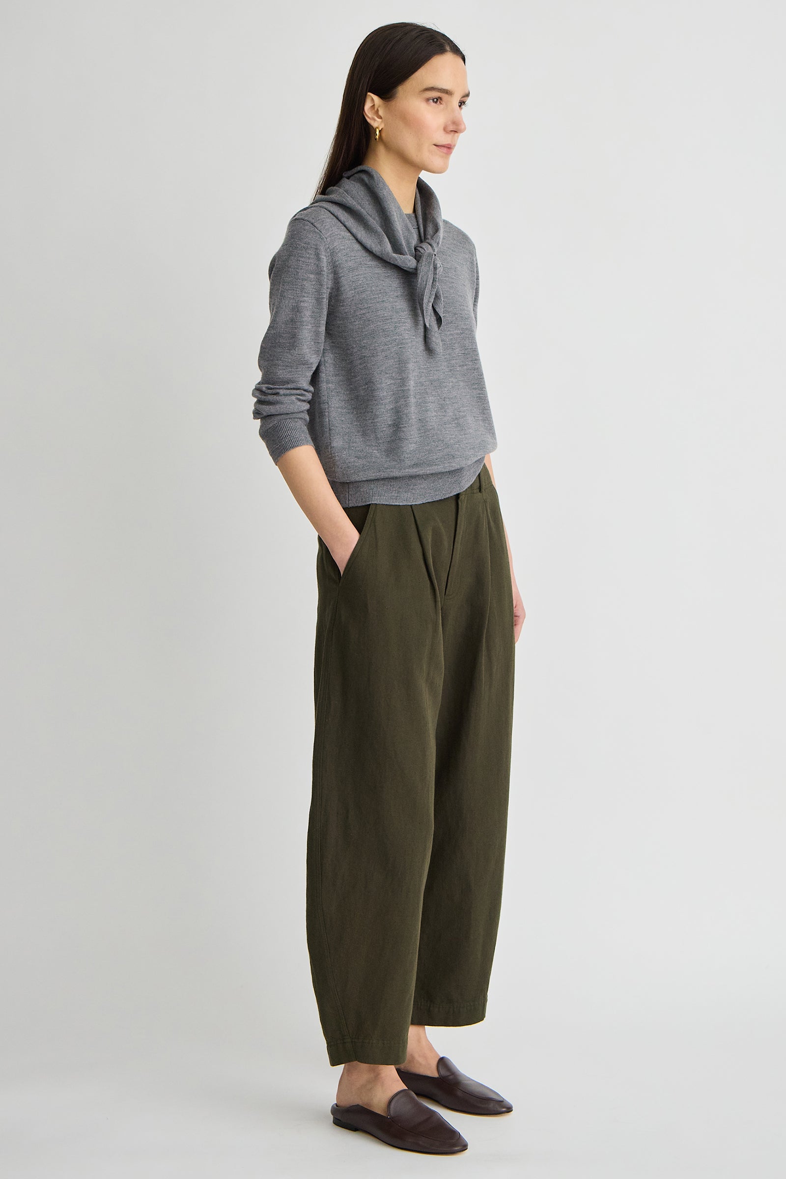 BARI CROP TROUSER Apiece Apart