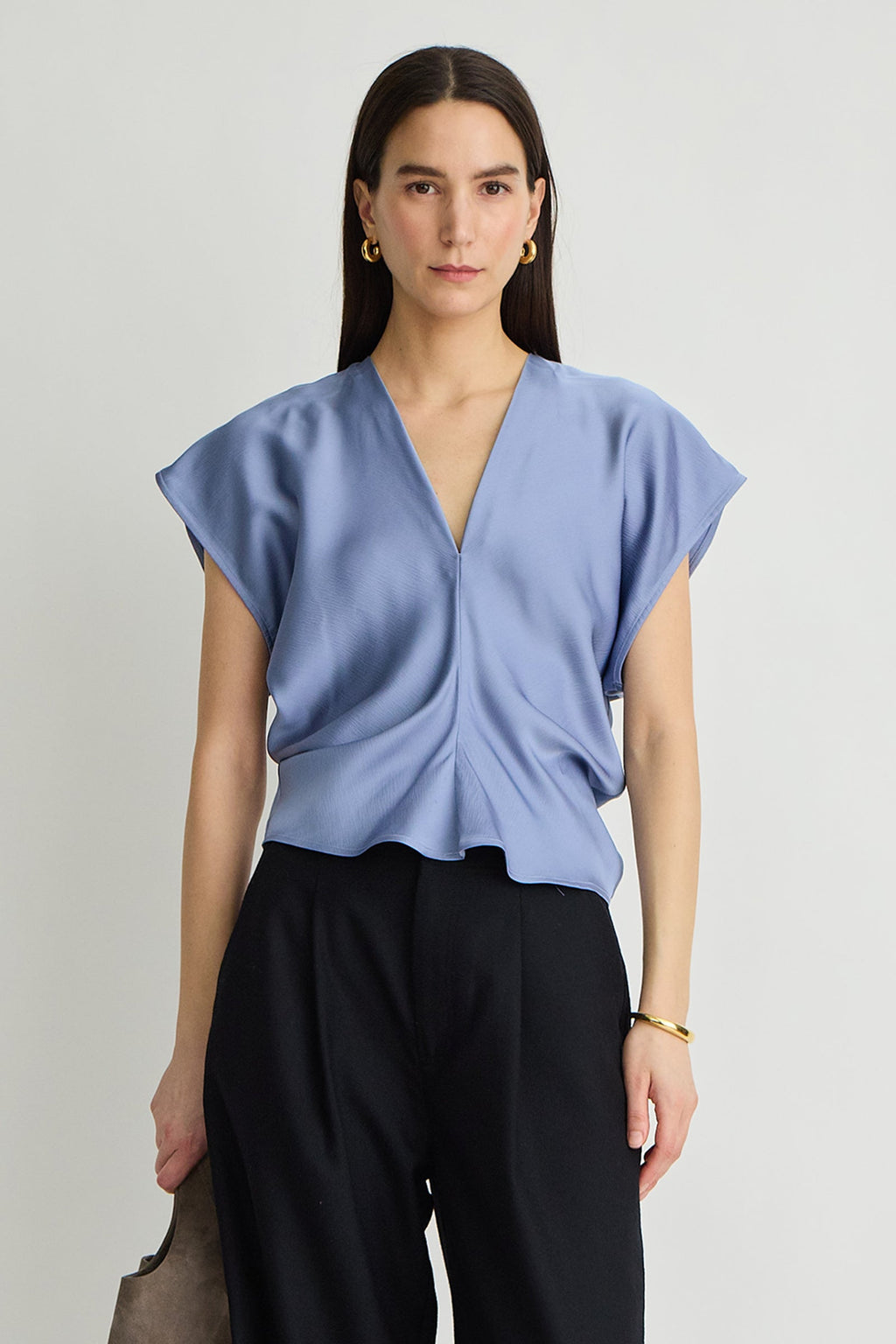 MONDE DRAPE BIAS TOP Apiece Apart