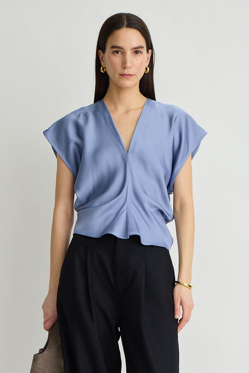 MONDE DRAPE BIAS TOP Apiece Apart
