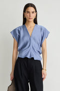 MONDE DRAPE BIAS TOP Apiece Apart