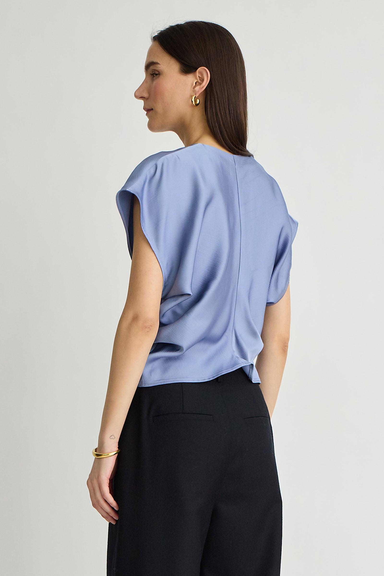 MONDE DRAPE BIAS TOP Apiece Apart