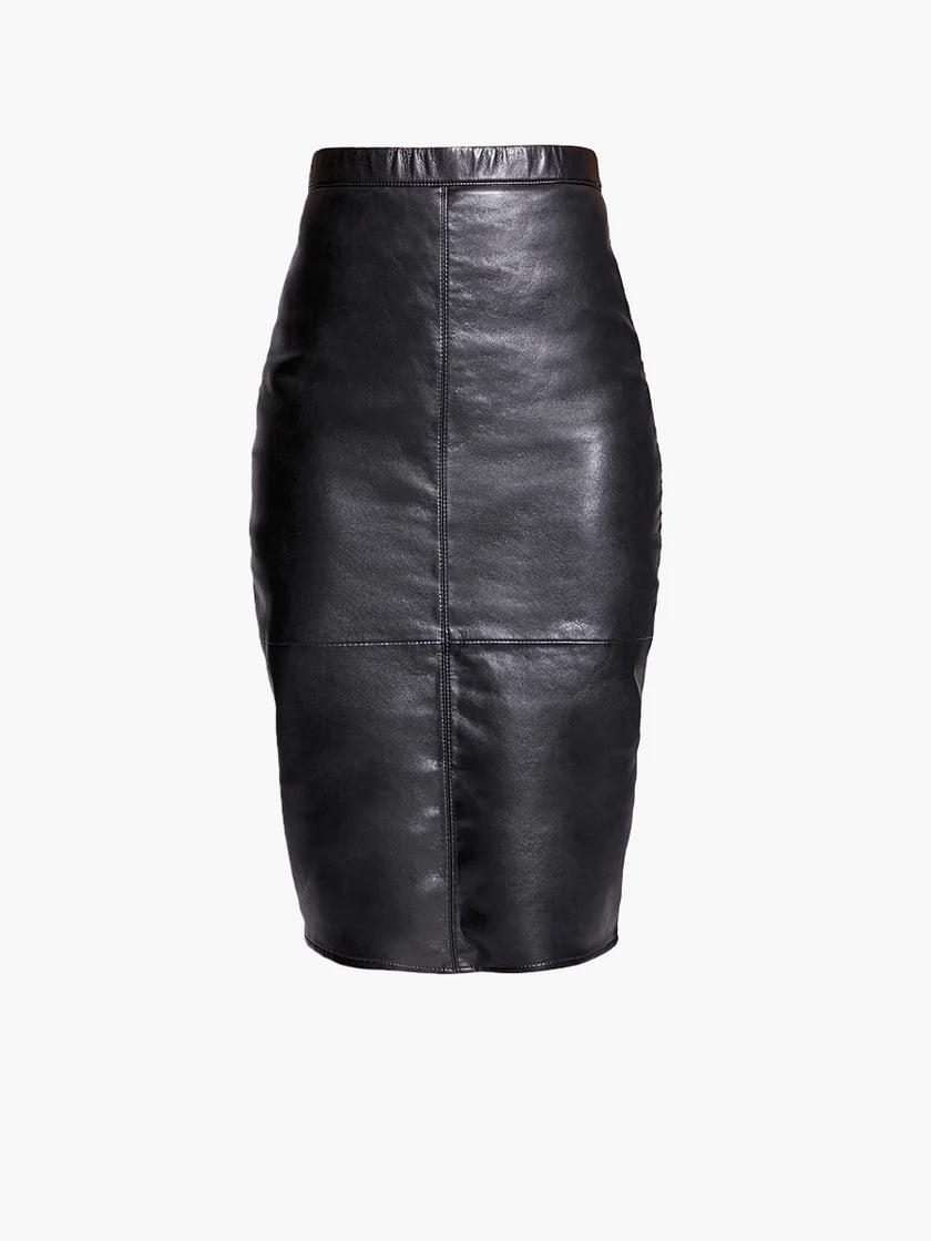 AS by DF Port Elizabeth Recycled Leather Skirt