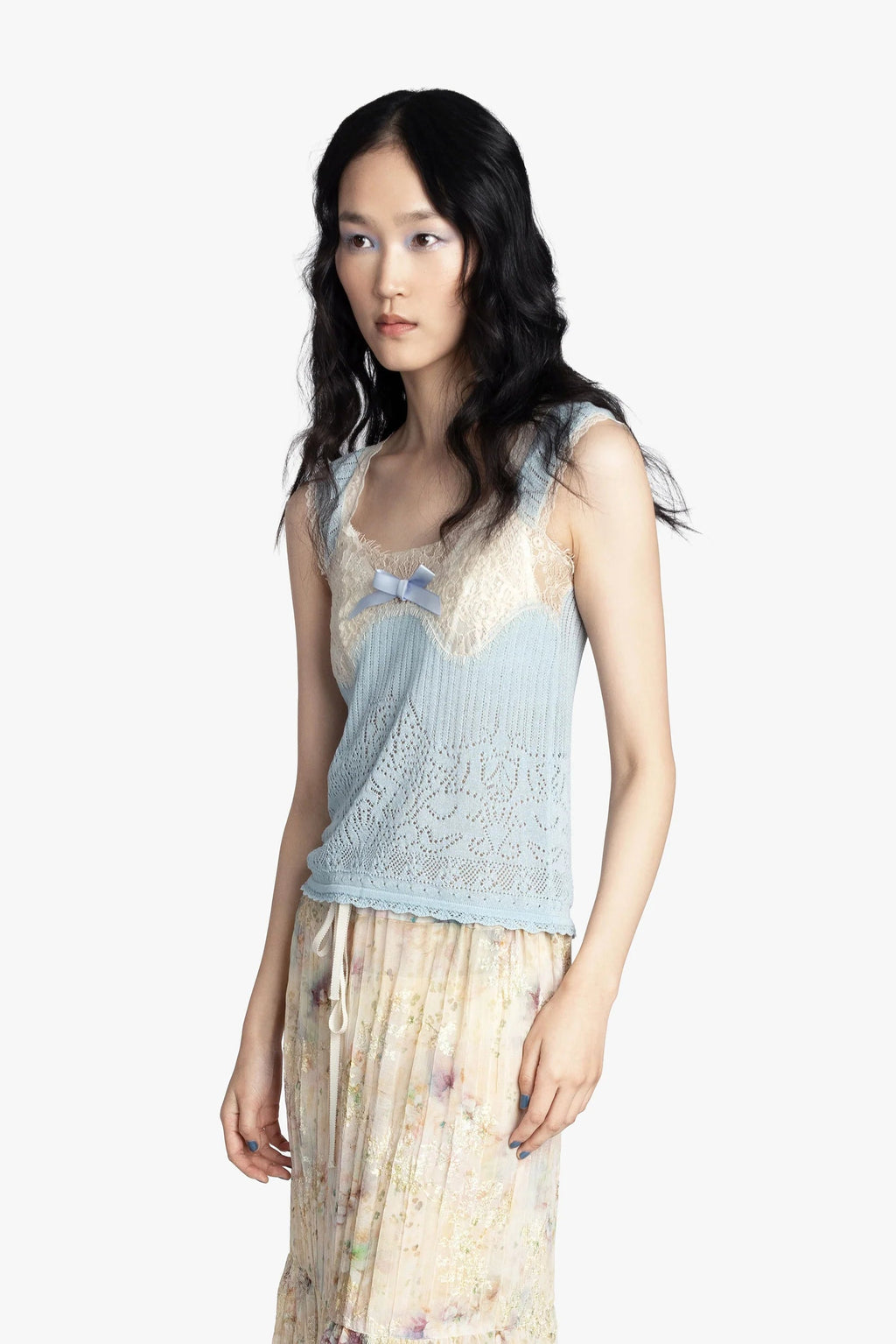 Lingerie Lace Knit Camisole Anna Sui