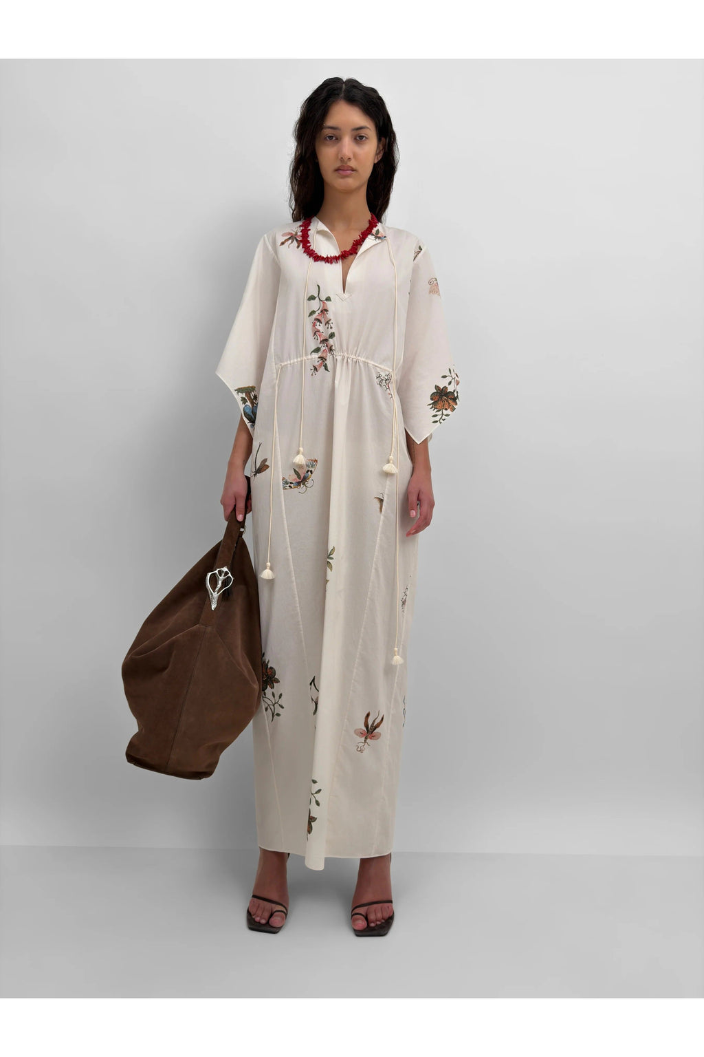 The Begonia poplin cotton maxi dress in Duchess Rodebjer
