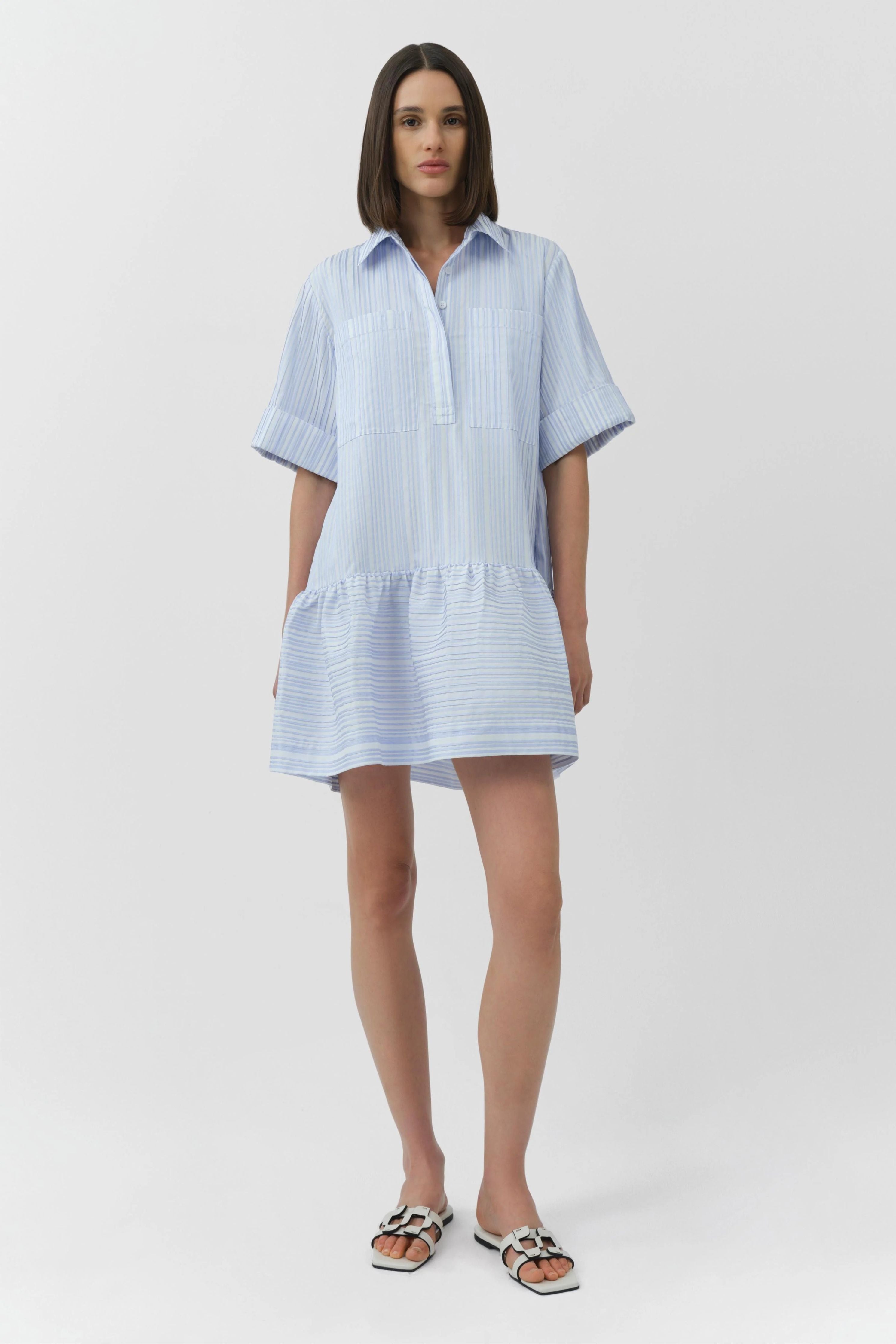 Cris S/S Shirt Dress Simkhai