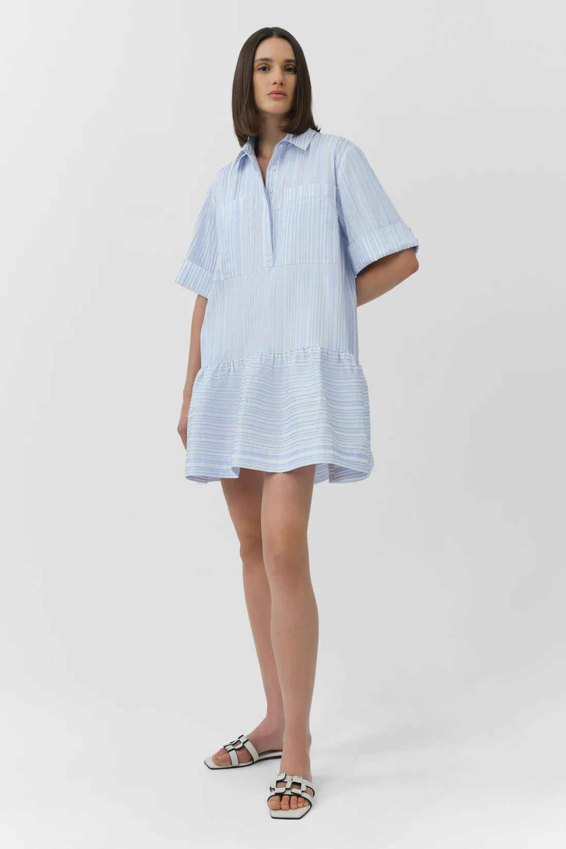 Cris S/S Shirt Dress Simkhai