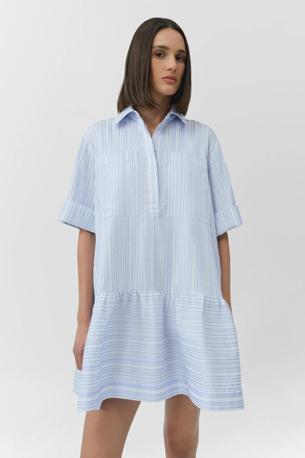 Cris S/S Shirt Dress Simkhai