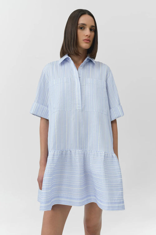 Cris S/S Shirt Dress Simkhai
