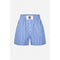 Steel Blue Natie Shorts Wedge Blue Stripe