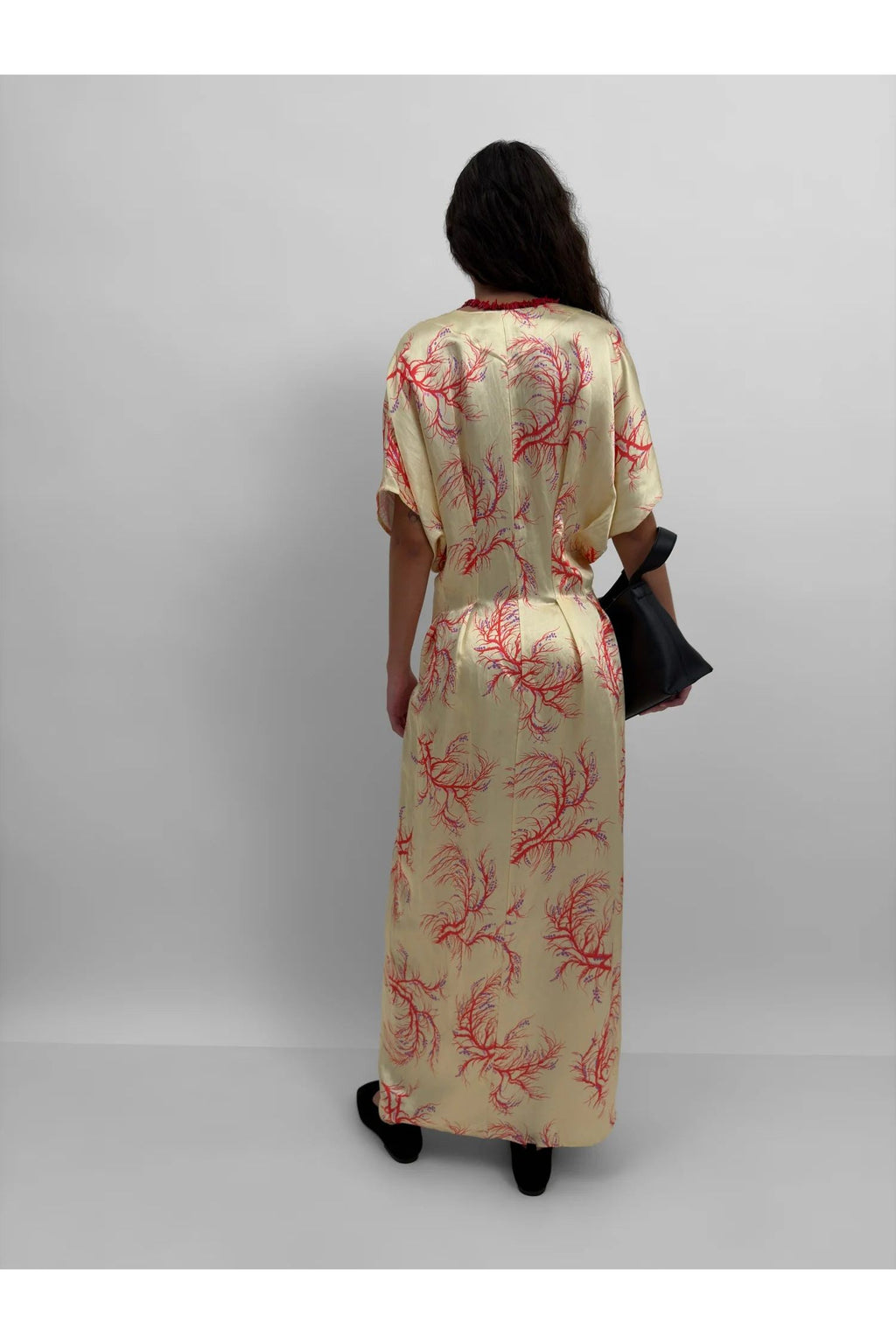 The Kylie maxi dress in Seaweed Rodebjer