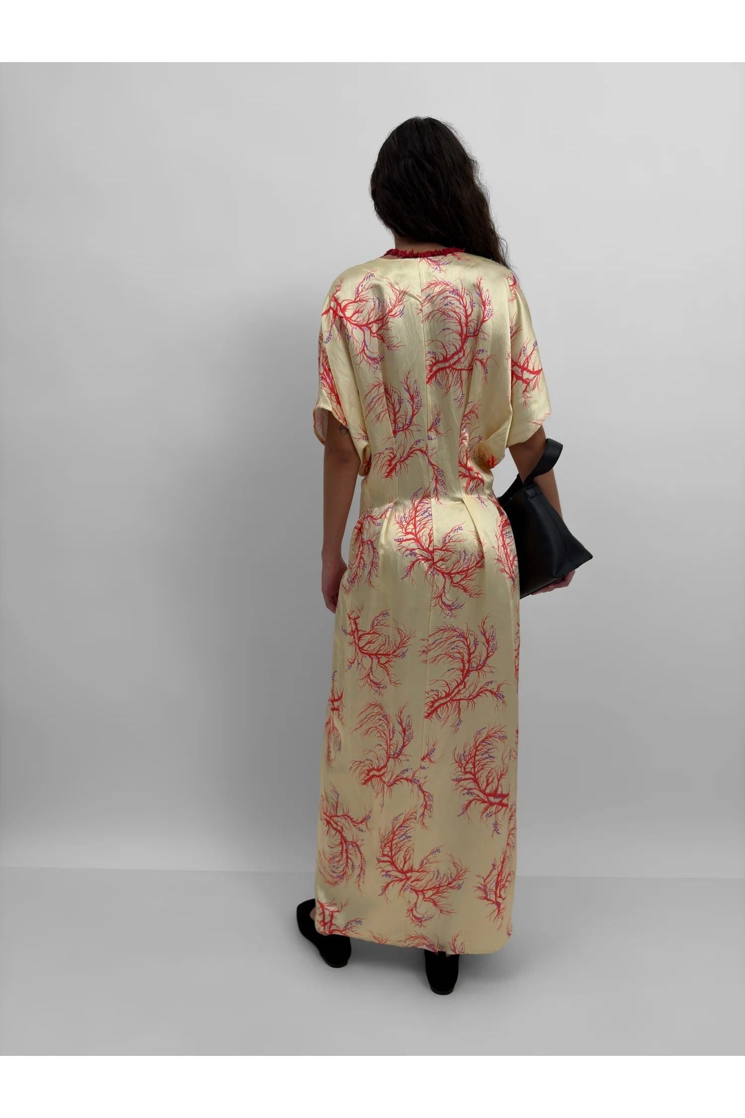 The Kylie maxi dress in Seaweed Rodebjer