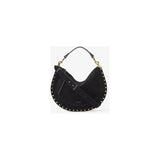 White Smoke Isabel Marant Oskan Soft Zip Black