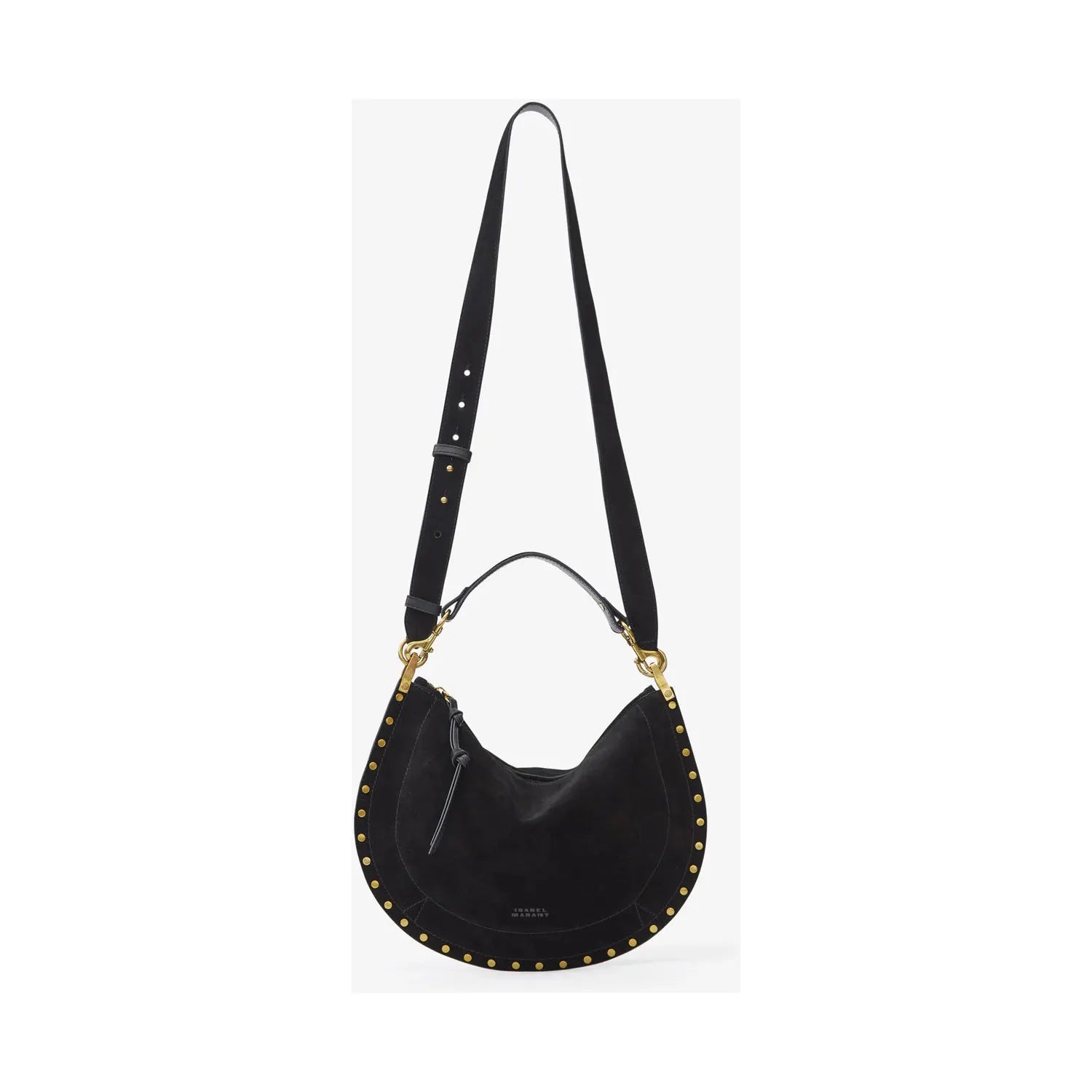 White Smoke Isabel Marant Oskan Soft Zip Black