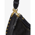 White Smoke Isabel Marant Oskan Soft Zip Black