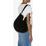 Dark Slate Gray Isabel Marant Oskan Hobo Soft Black