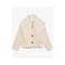 Beige Dyogo Coat Ecru