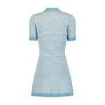 Matthew Bruch Tweed Knit Collared Button Up Mini Dress - Primm's