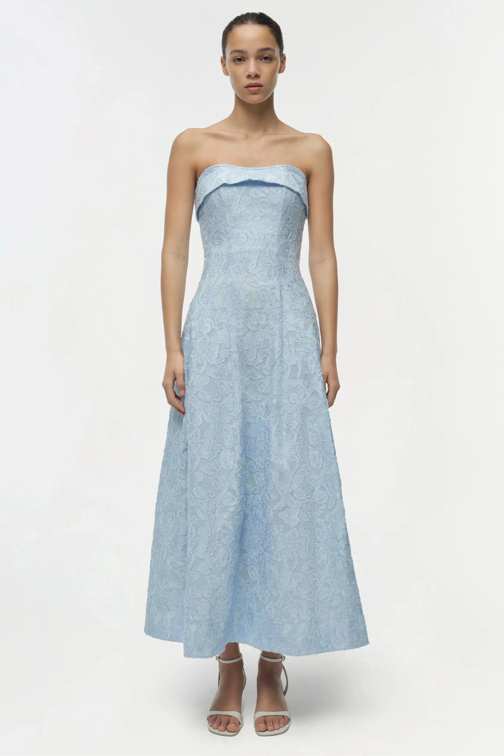 Valeria Jacquard Midi Dress Simkhai