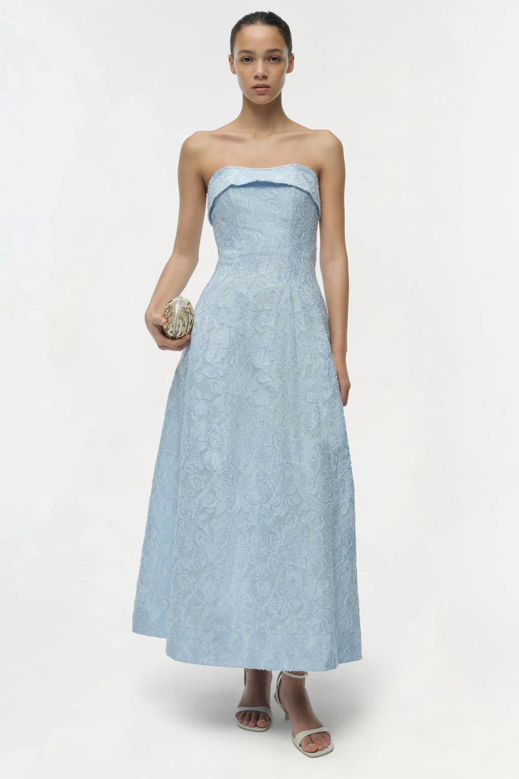Valeria Jacquard Midi Dress Simkhai