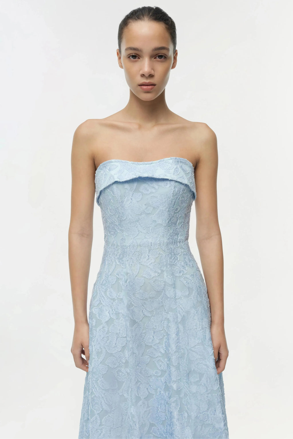 Valeria Jacquard Midi Dress Simkhai