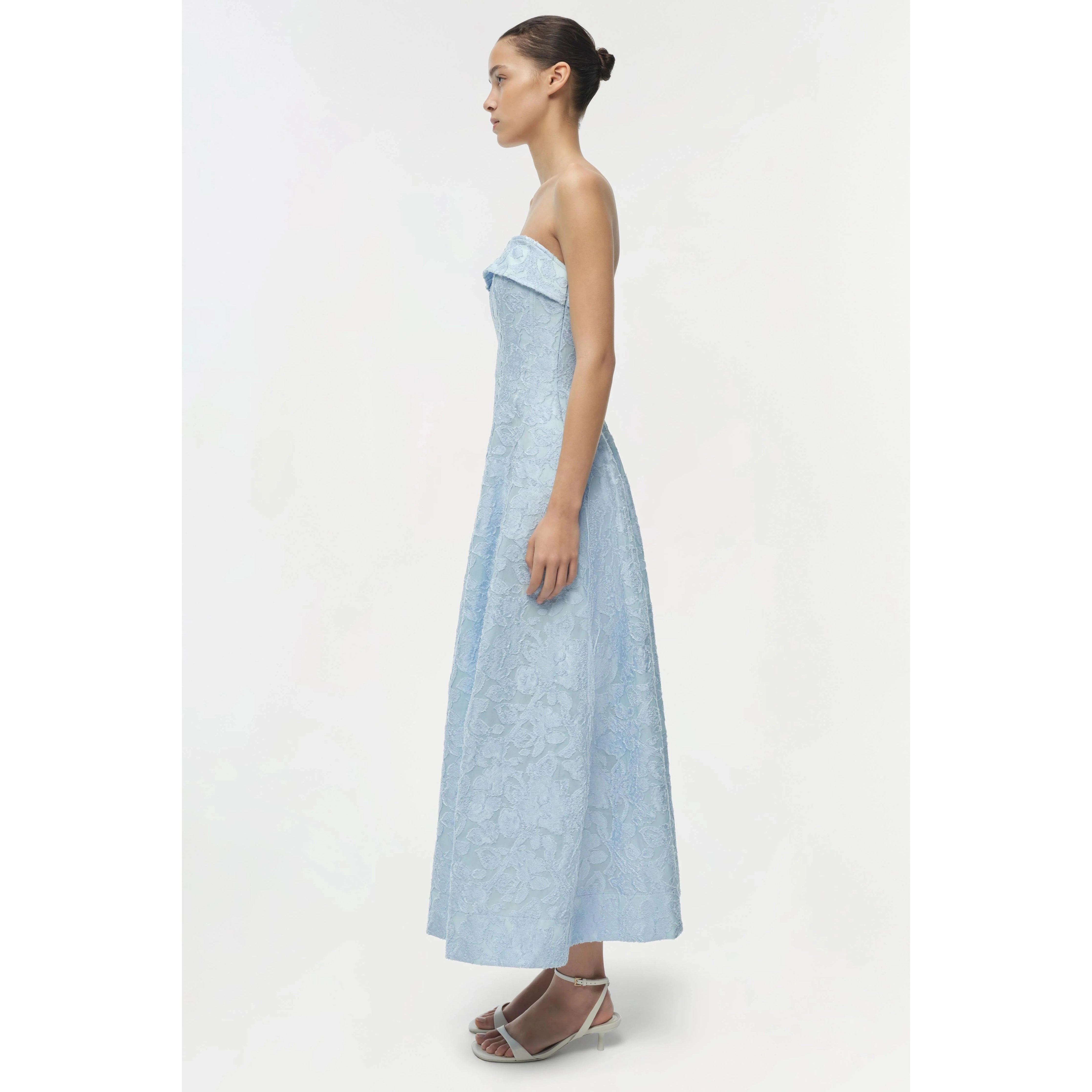 Valeria Jacquard Midi Dress Simkhai