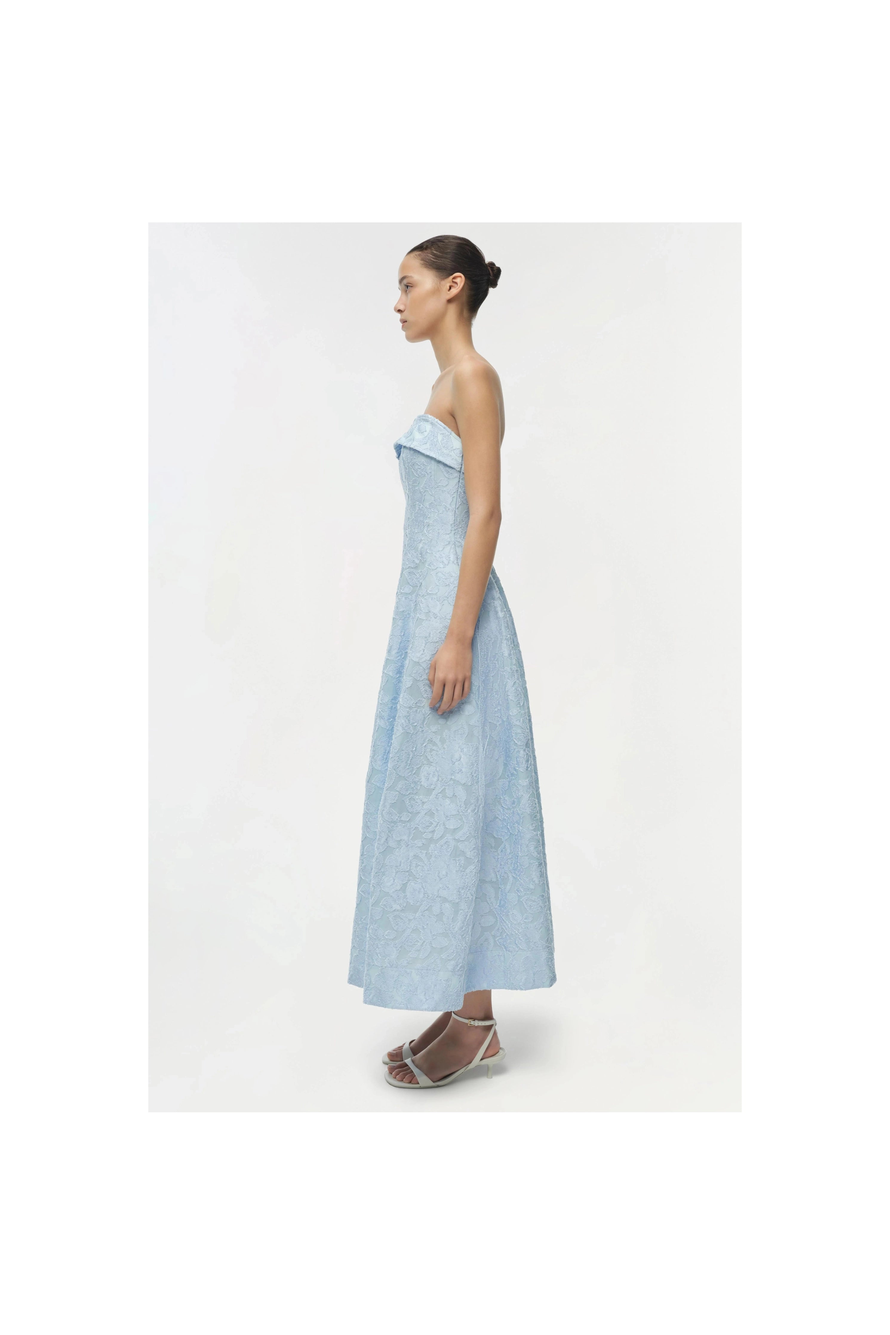 Valeria Jacquard Midi Dress Simkhai
