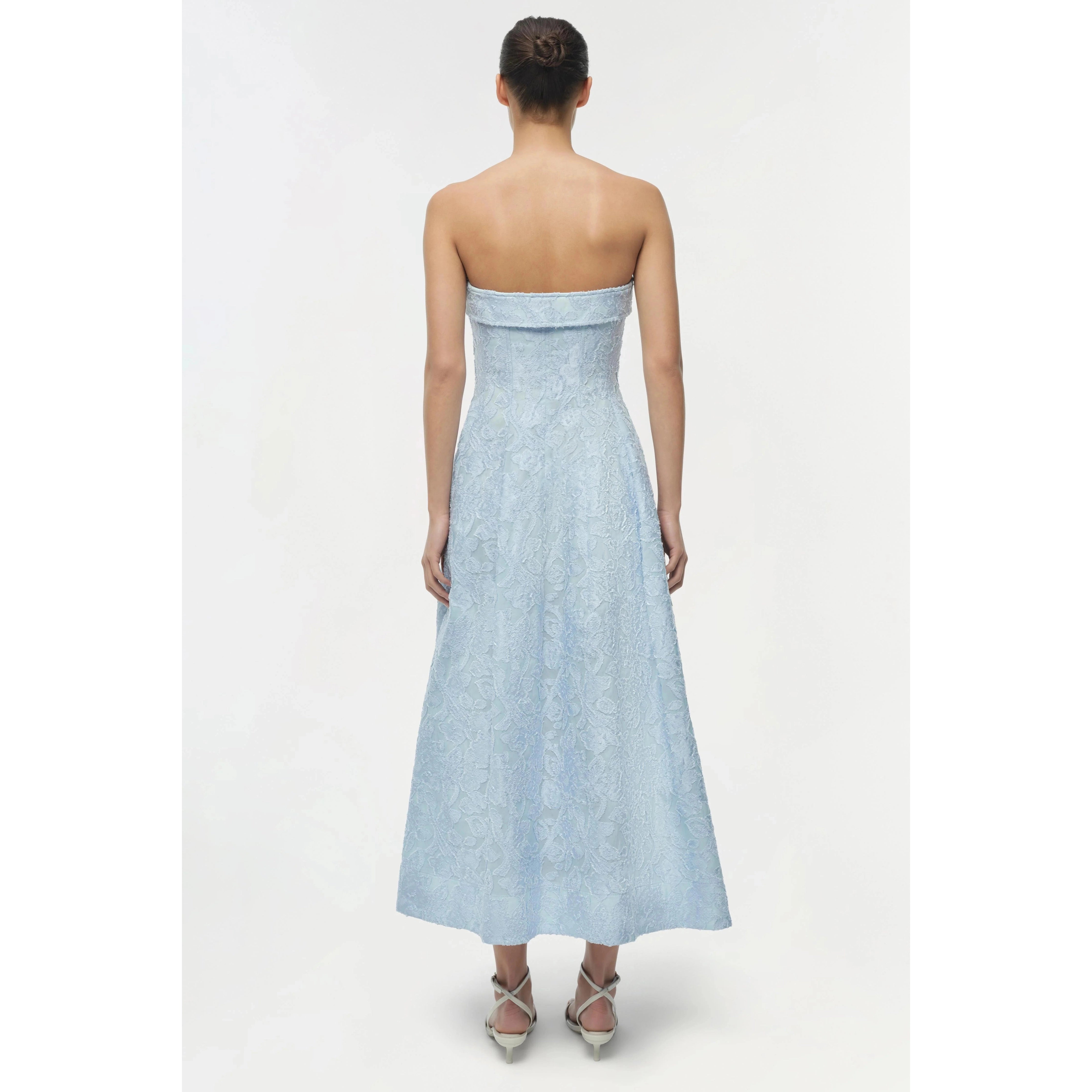 Valeria Jacquard Midi Dress Simkhai