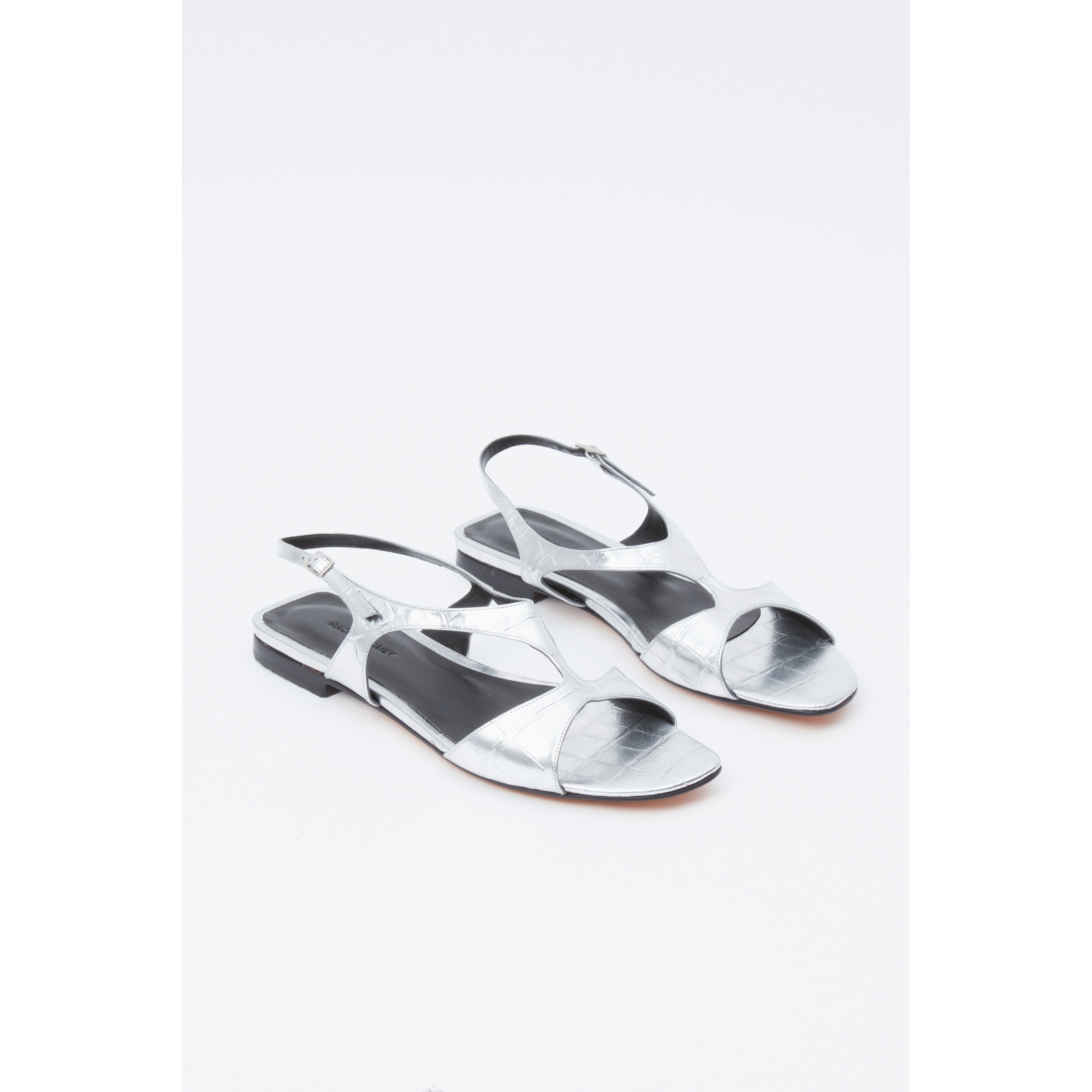 White Smoke Mursell Flat Silver
