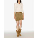 Beige Isabel Marant Obeline Pullover Ecru