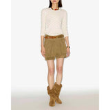 Beige Isabel Marant Obeline Pullover Ecru