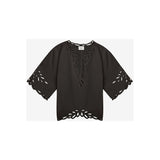 Isabel Marant Etolie Shana Blouse Faded Black