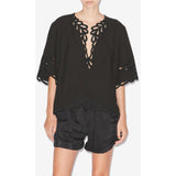 Isabel Marant Etolie Shana Blouse Faded Black