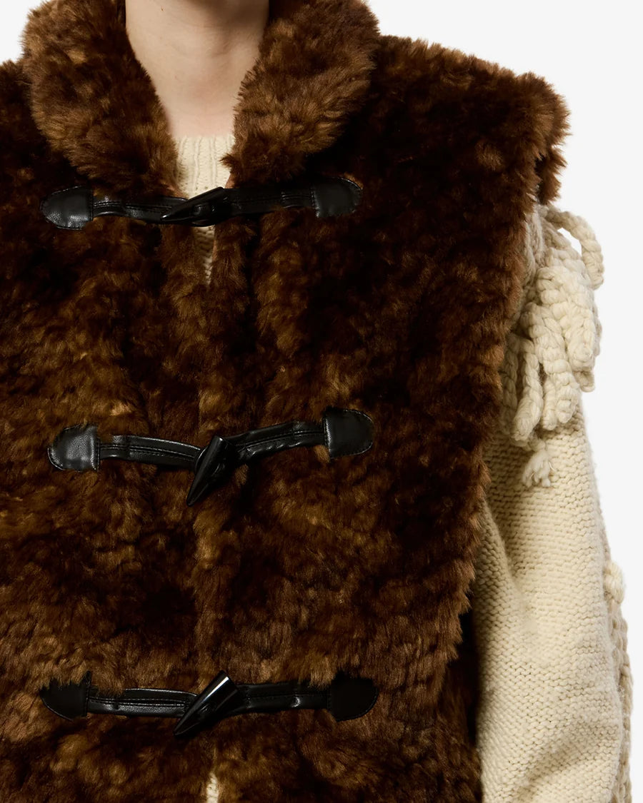 Jocya Fur Vest Isabel Marant