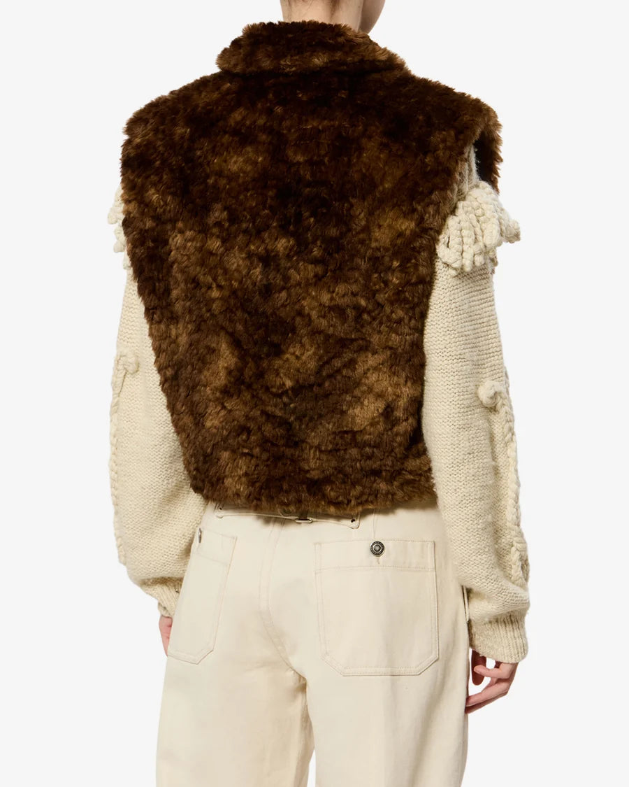 Jocya Fur Vest Isabel Marant