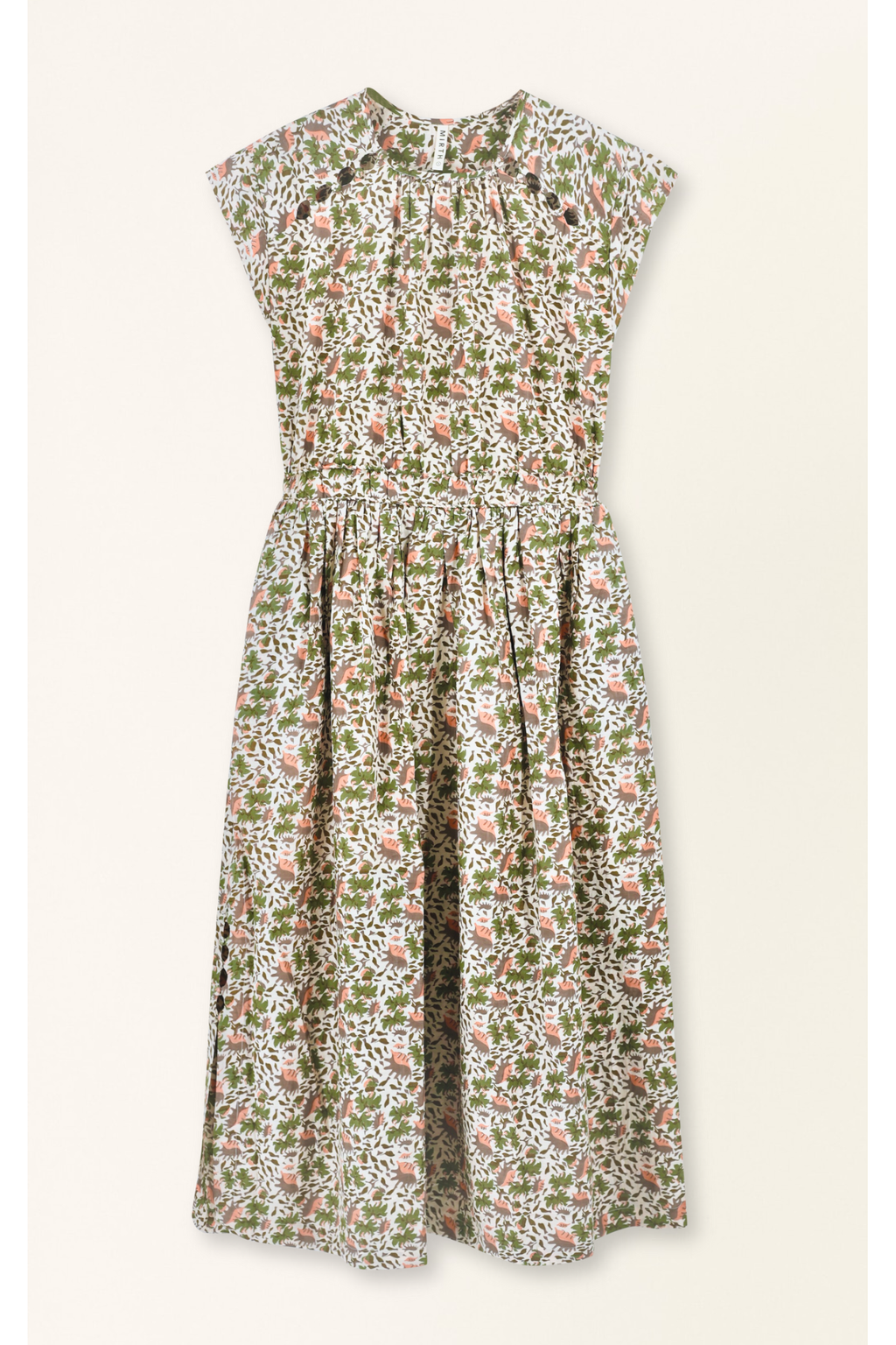 Merida Dress in Pink Cowrie MIRTH