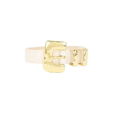 Déhanche Tetra Belt Ivory & Gold