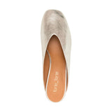 Forte Forte Metal Heel Laminated Leather Sabot