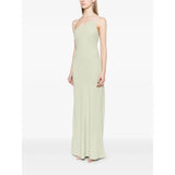 Staud Elodie Dress in Pale Jade