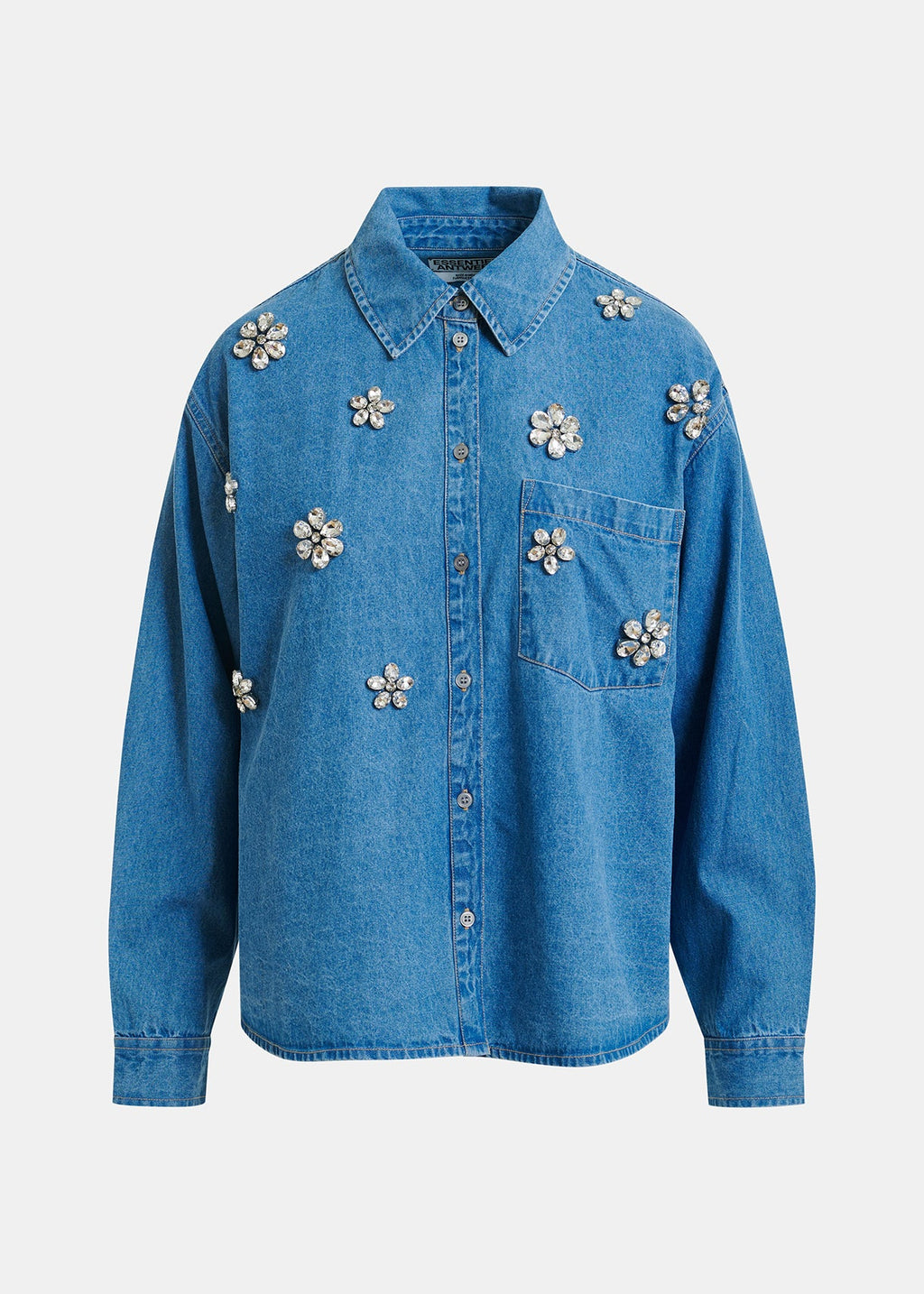 KONNECTION RHINESTONE SHIRT ESSENTIEL ANTWERP